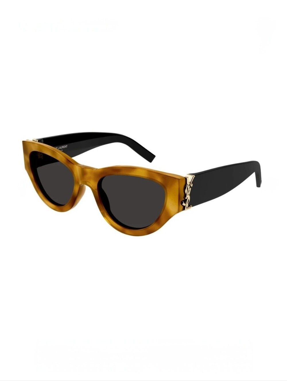 NEW AUTH Saint Laurent SL M94 Havana Cat-Eye Sunglasses